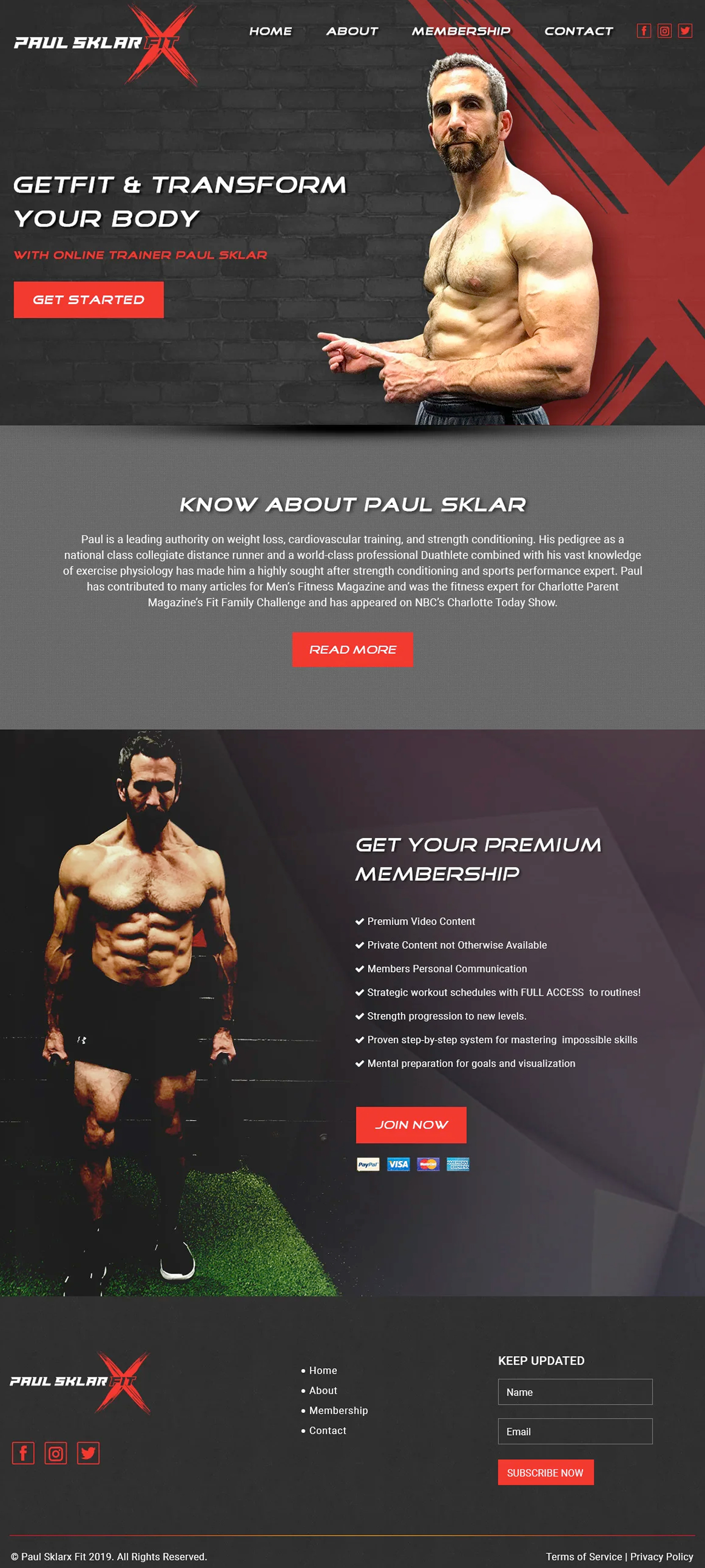 Paul Sklarx Fit