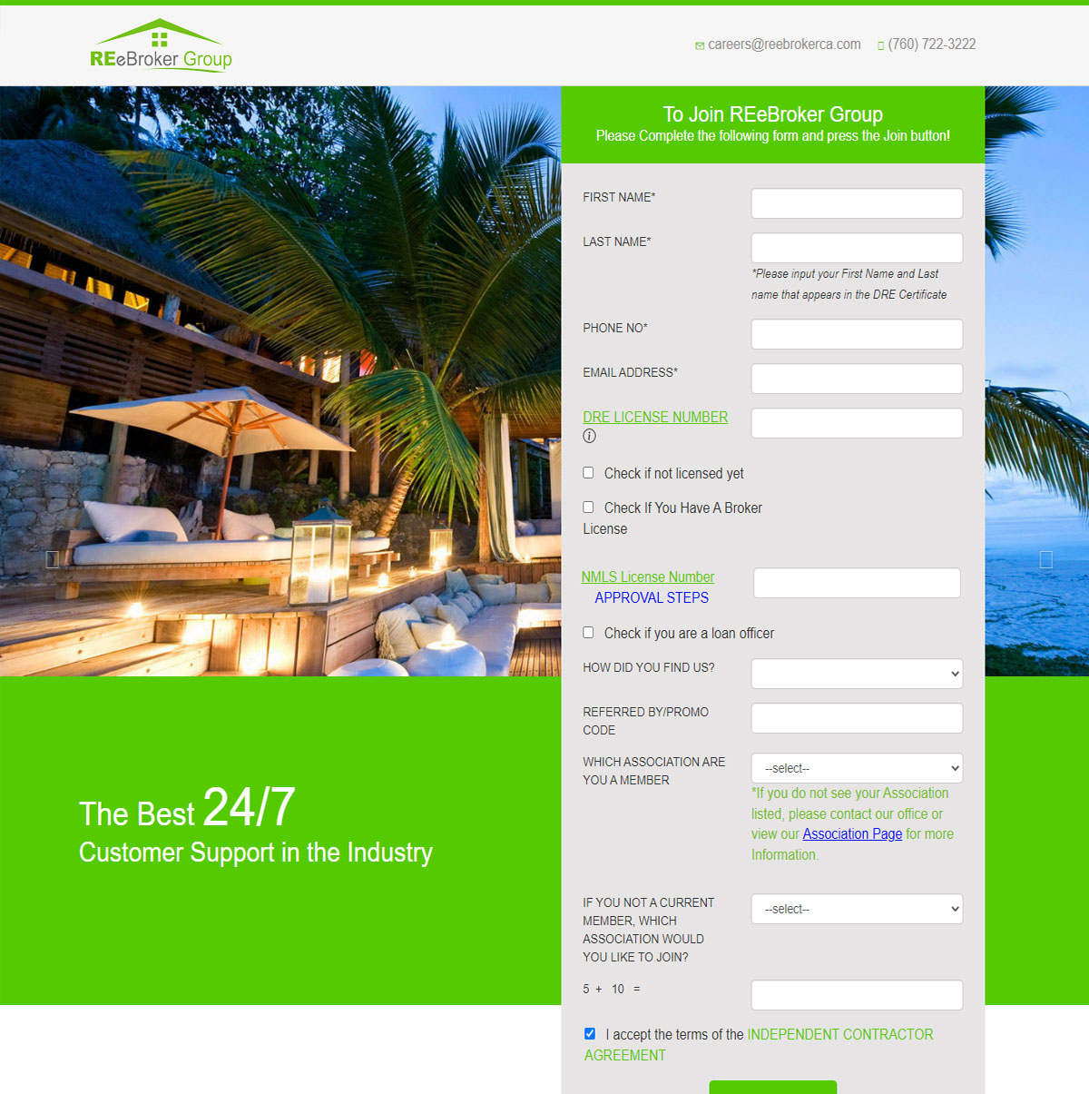 REAL ESTATE AGENT WEB DESIGN