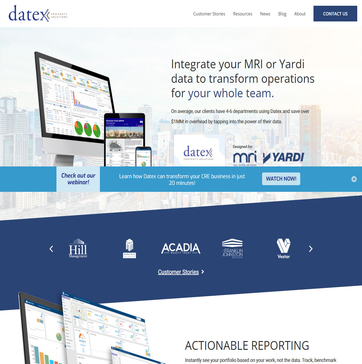 PROPERTY MANAGEMENT COMPANY WEB DESIGN