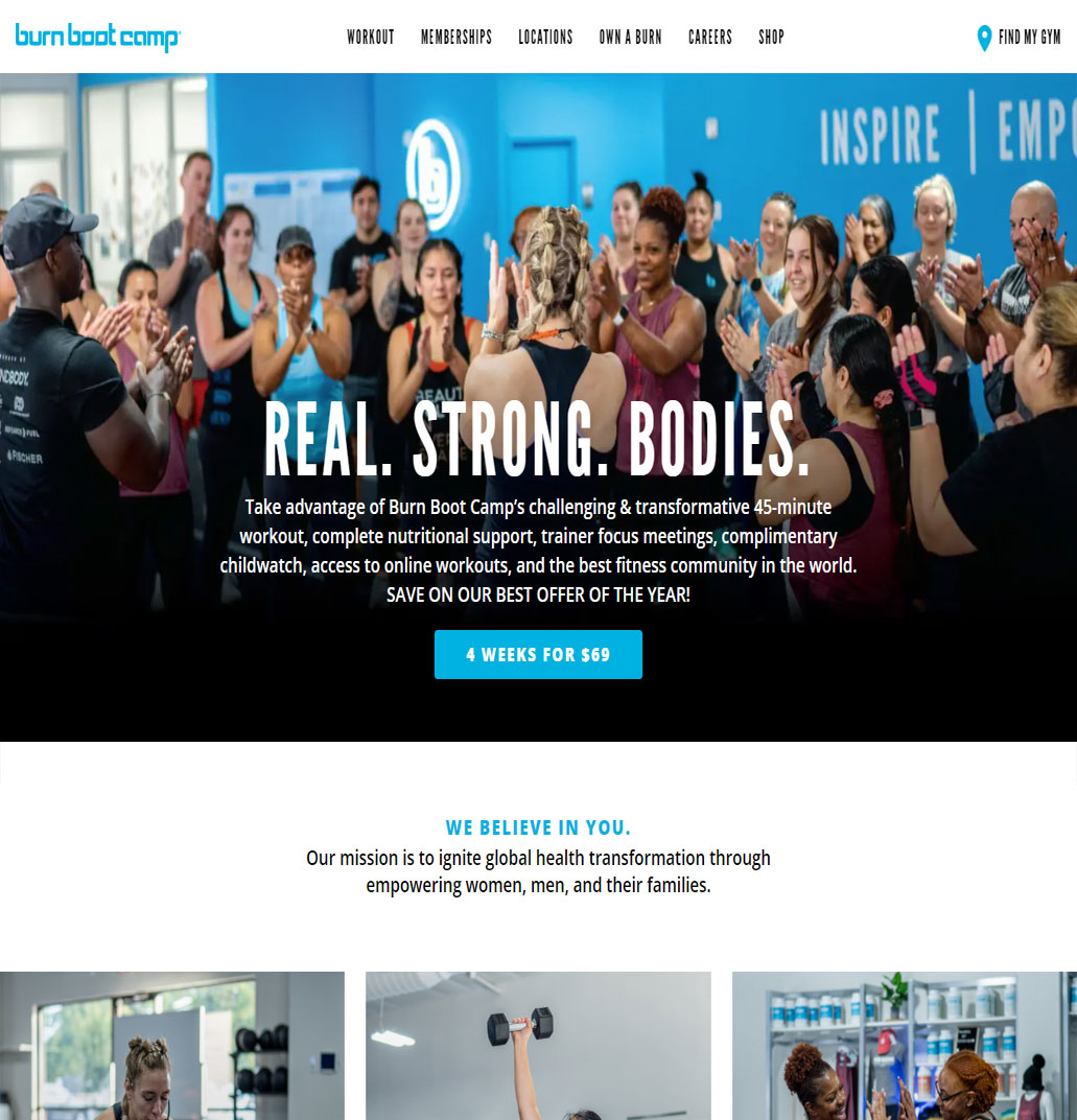 Boot Camp Website Design