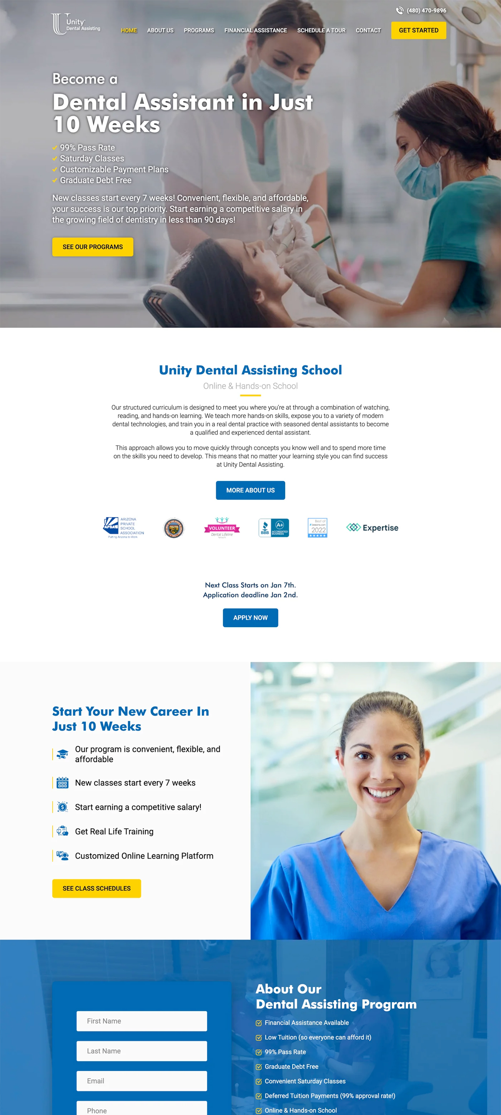 Unity Dental Assisting School