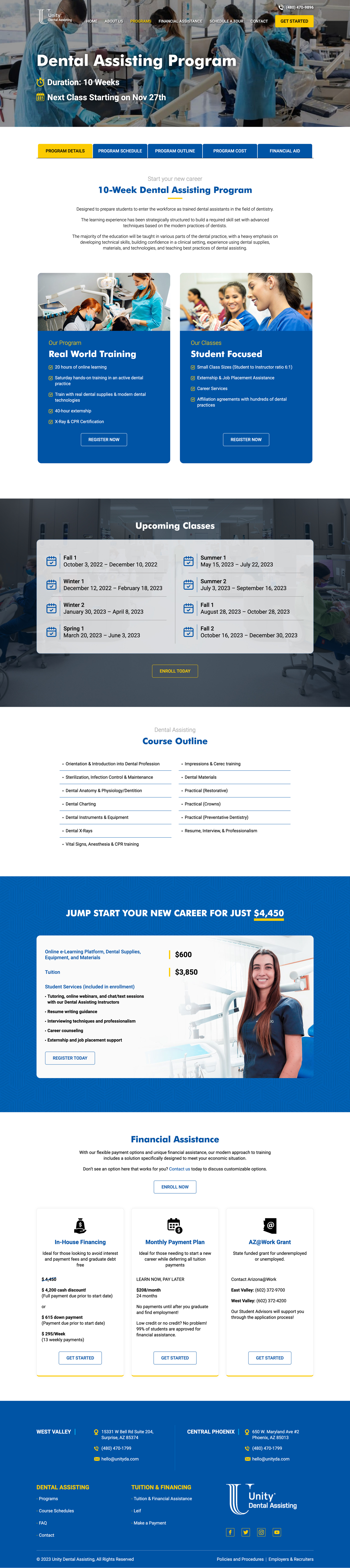 Unity Dental Assisting