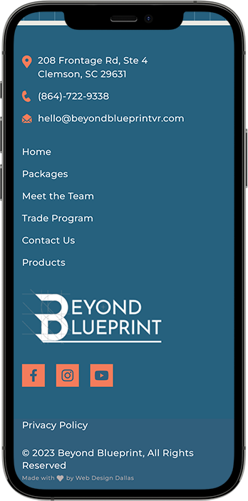 Beyond Blueprint