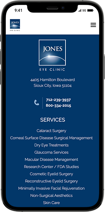 Jones Eye Clinic