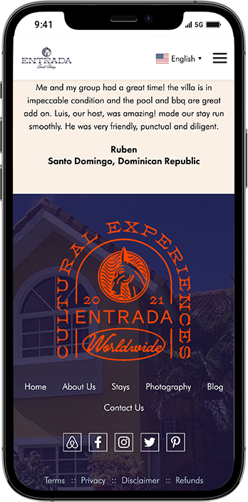 Entrada local Stays