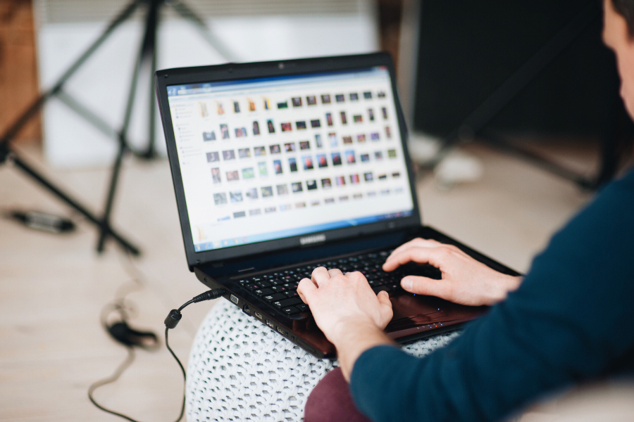 checking content files on a drive