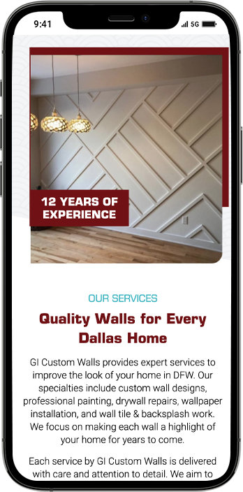 GI Custom Walls